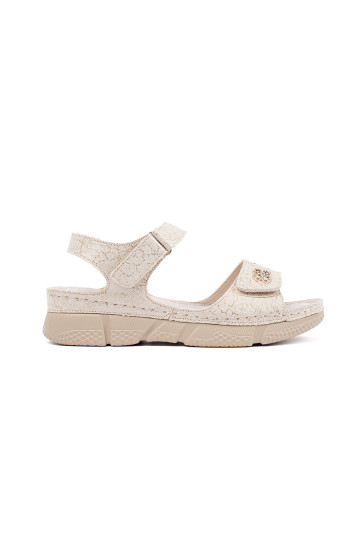 slonová kost sandály