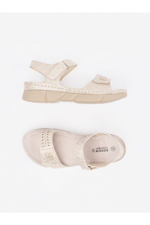 slonová kost sandály 