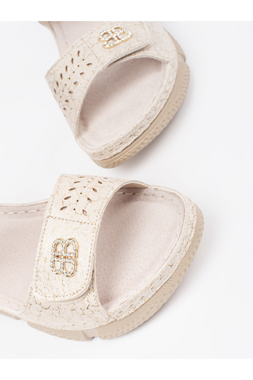 slonová kost sandály 