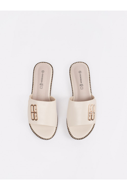 slonová kost Pantofle  