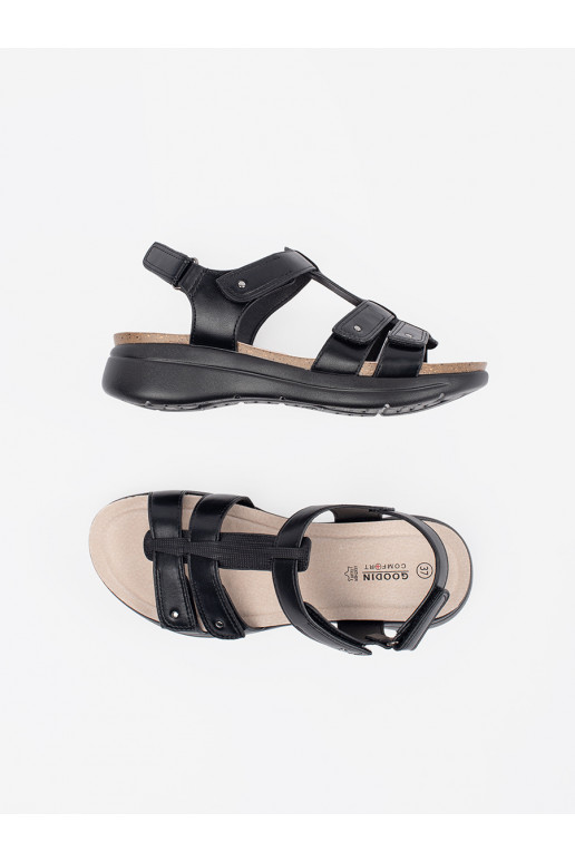  sandály  Černé
