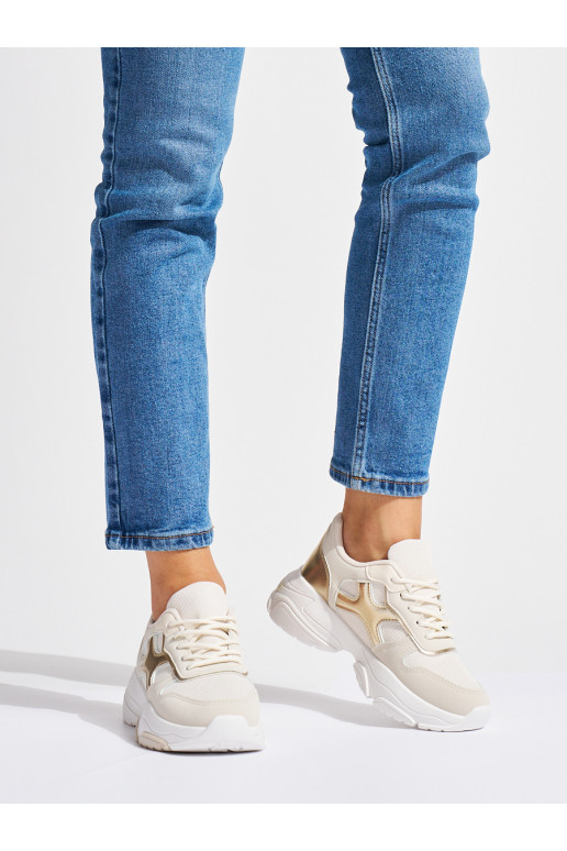 Sneakersy dámské béžové