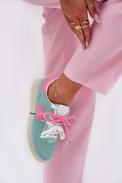  tenisky  se vzory leopardí kožešiny mincovna -růžová Zelevelis