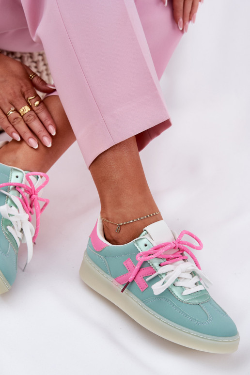  tenisky  se vzory leopardí kožešiny mincovna -růžová Zelevelis