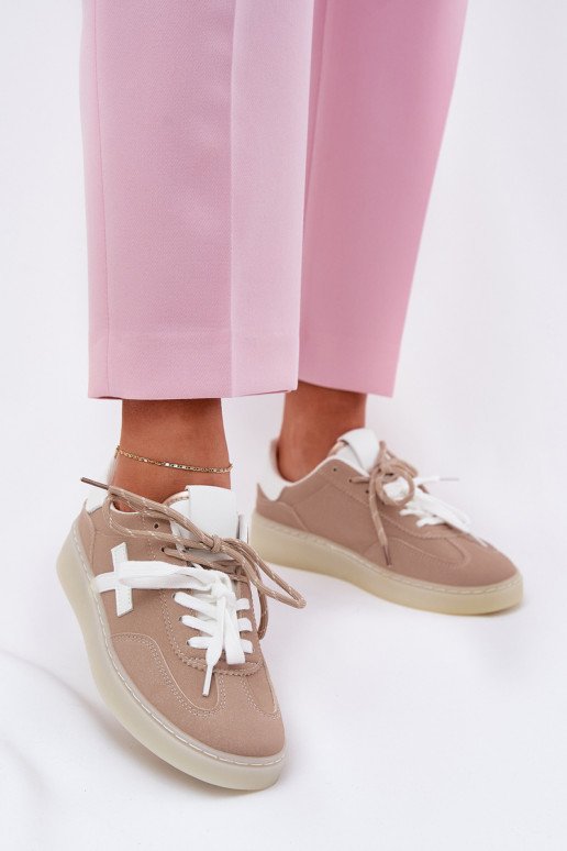 tenisky  béžové Zelevelis  tenisky  béžové Zelevelis