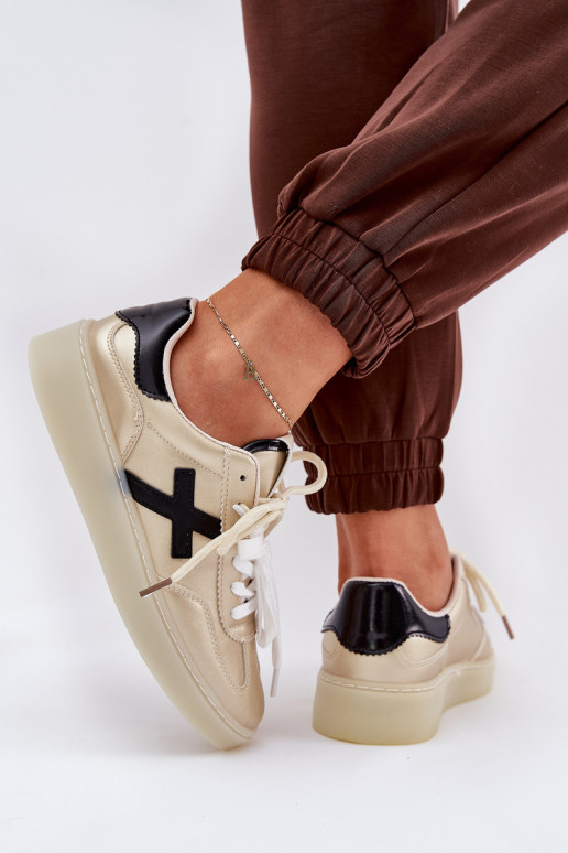 tenisky  zlaté barvy Zelevelis  tenisky  zlaté barvy Zelevelis