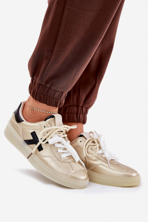 tenisky  zlaté barvy Zelevelis  tenisky  zlaté barvy Zelevelis