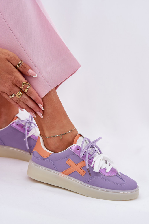 tenisky  Barva fialová Zelevelis  tenisky  Barva fialová Zelevelis