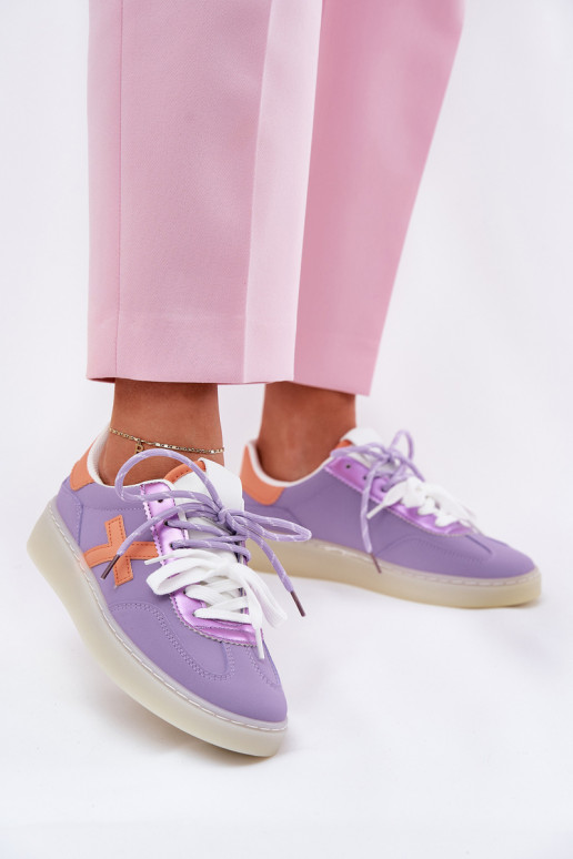 tenisky  Barva fialová Zelevelis  tenisky  Barva fialová Zelevelis