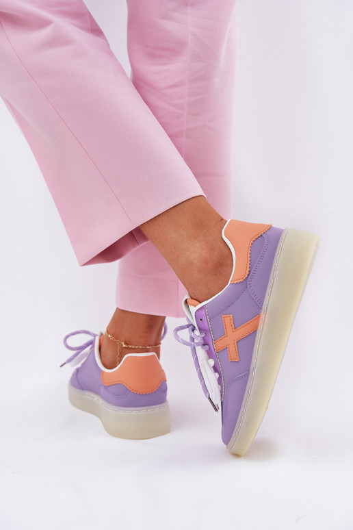 tenisky  Barva fialová Zelevelis  tenisky  Barva fialová Zelevelis