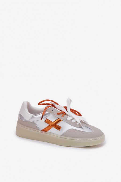 tenisky  stříbrné barvy Zelevelis  tenisky  stříbrné barvy Zelevelis