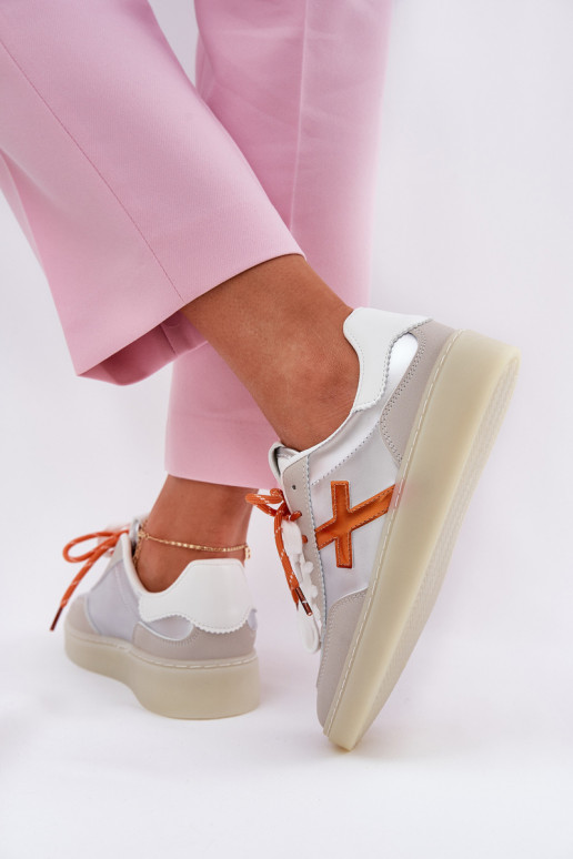 tenisky  stříbrné barvy Zelevelis  tenisky  stříbrné barvy Zelevelis