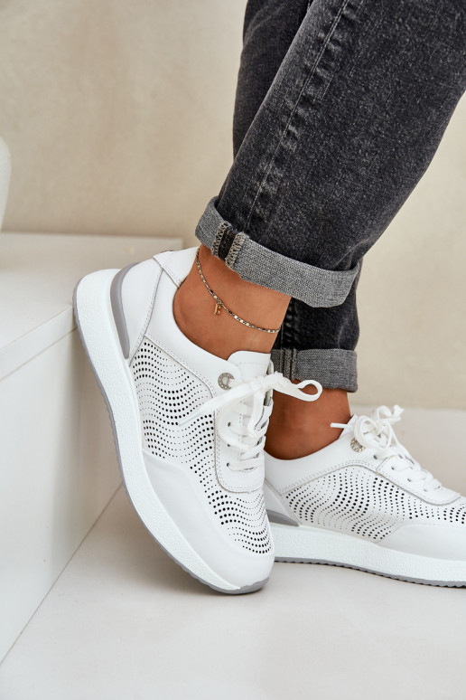 tenisky Tenisky  S.Barski LR51-551 bílé  tenisky Tenisky  S.Barski LR51-551 bílé