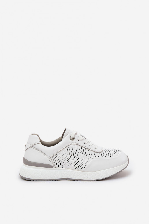 tenisky Tenisky  S.Barski LR51-551 bílé  tenisky Tenisky  S.Barski LR51-551 bílé