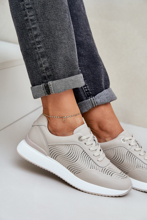 tenisky Tenisky  S.Barski LR51-551 béžové  tenisky Tenisky  S.Barski LR51-551 béžové