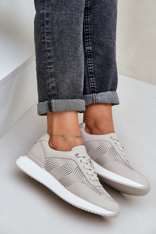 tenisky Tenisky  S.Barski LR51-551 béžové  tenisky Tenisky  S.Barski LR51-551 béžové