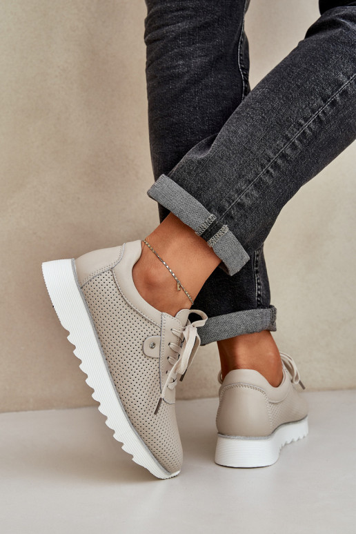 tenisky s platformou se třpytkami D&A LR51-629 béžové  tenisky s platformou se třpytkami D&A LR51-629 béžové