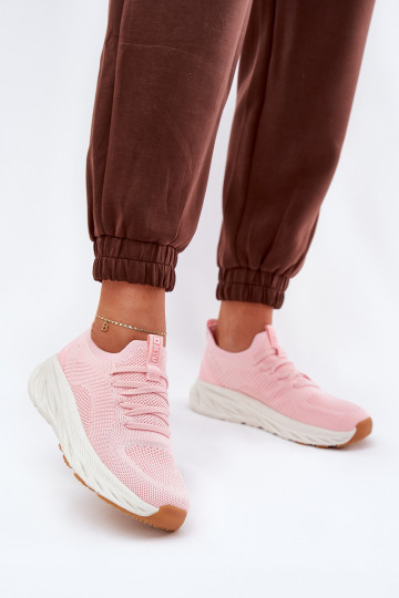 Pohodlné tenisky  Big Star RR274A131 HI-POLY SYSTEM růžová