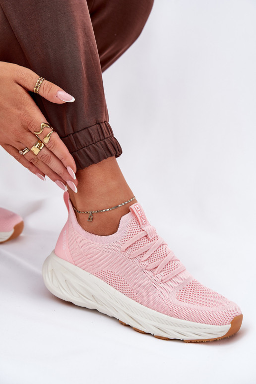 Pohodlné tenisky  Big Star RR274A131 HI-POLY SYSTEM růžová Pohodlné tenisky  Big Star RR274A131 HI-POLY SYSTEM růžová