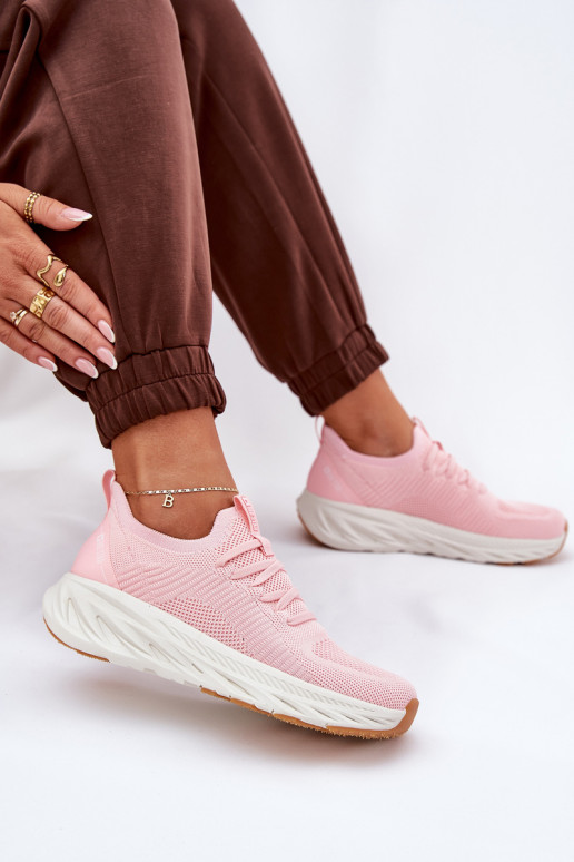 Pohodlné tenisky  Big Star RR274A131 HI-POLY SYSTEM růžová Pohodlné tenisky  Big Star RR274A131 HI-POLY SYSTEM růžová