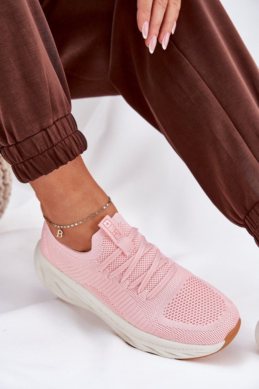 Pohodlné tenisky  Big Star RR274A131 HI-POLY SYSTEM růžová Pohodlné tenisky  Big Star RR274A131 HI-POLY SYSTEM růžová