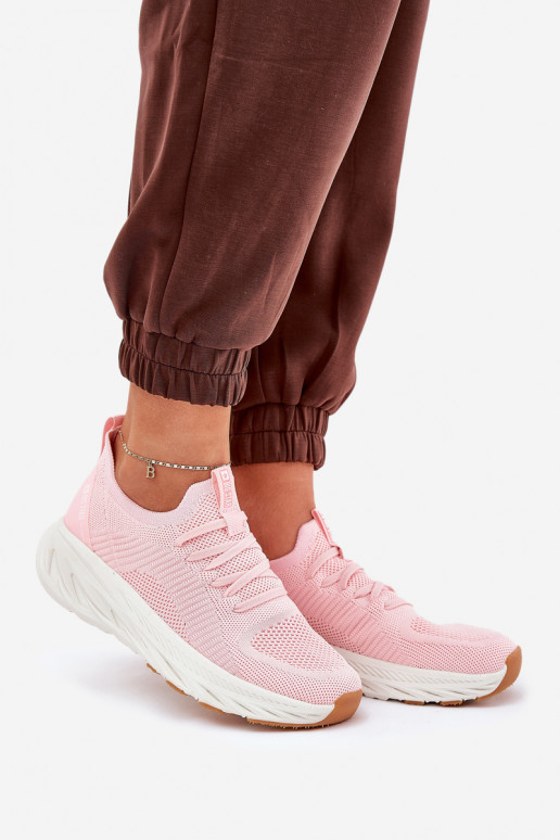 Pohodlné tenisky  Big Star RR274A131 HI-POLY SYSTEM růžová Pohodlné tenisky  Big Star RR274A131 HI-POLY SYSTEM růžová