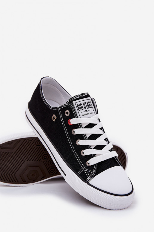 Pánská ležérní obuv Big Star NN174300 HI-POLY SYSTEM Černé