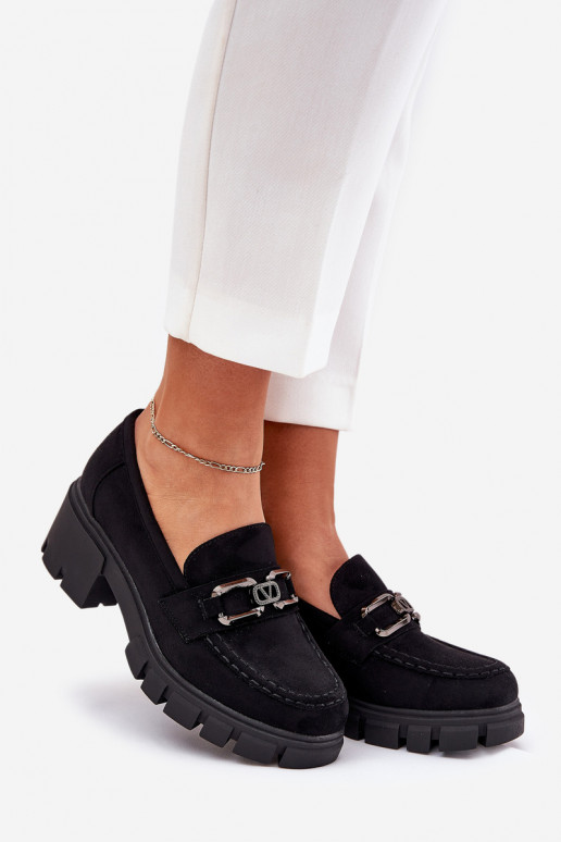 z eko semišeowe boty  s ornamenty Vinceza 39921 Černé z eko semišeowe boty  s ornamenty Vinceza 39921 Černé