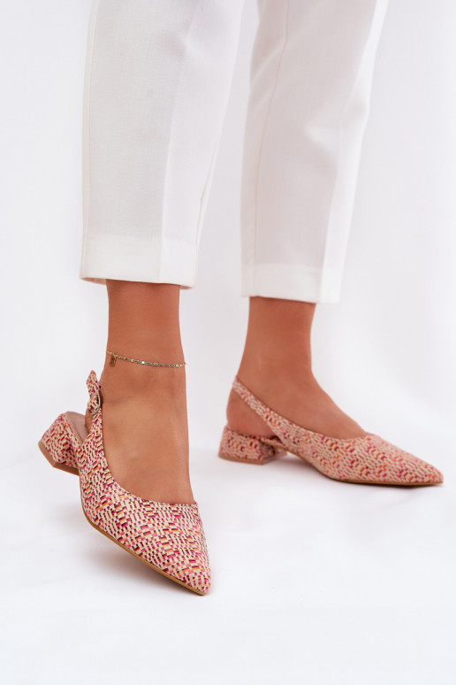 vzorované sandály  Na m Obcasie různé barvy Jorela vzorované sandály  Na m Obcasie různé barvy Jorela