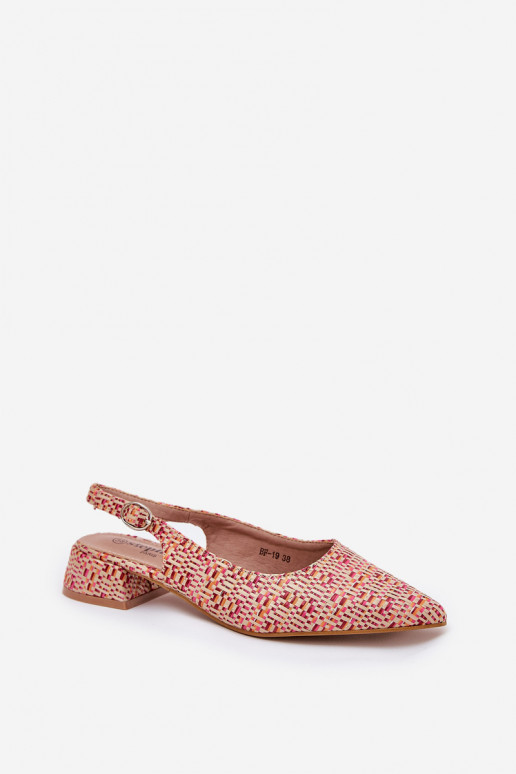 vzorované sandály  Na m Obcasie různé barvy Jorela vzorované sandály  Na m Obcasie různé barvy Jorela