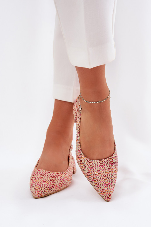 vzorované sandály  Na m Obcasie různé barvy Jorela vzorované sandály  Na m Obcasie různé barvy Jorela