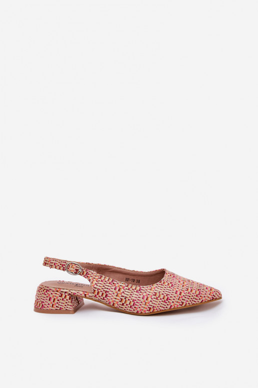 vzorované sandály  Na m Obcasie různé barvy Jorela vzorované sandály  Na m Obcasie různé barvy Jorela