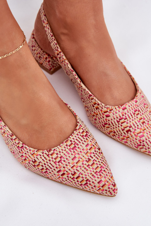 vzorované sandály  Na m Obcasie různé barvy Jorela vzorované sandály  Na m Obcasie různé barvy Jorela