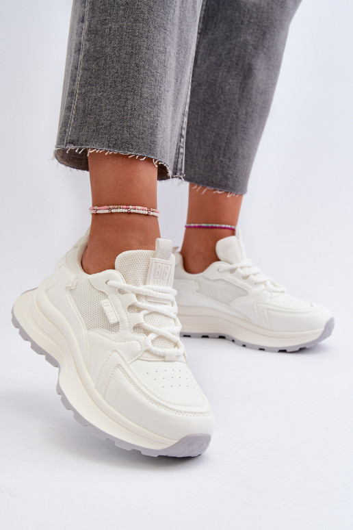 Tenisky  HI-POLY SYSTEM Big Star NN274A107 bílé Tenisky  HI-POLY SYSTEM Big Star NN274A107 bílé