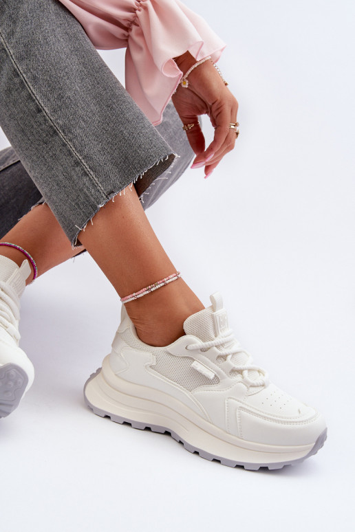 Tenisky  HI-POLY SYSTEM Big Star NN274A107 bílé Tenisky  HI-POLY SYSTEM Big Star NN274A107 bílé