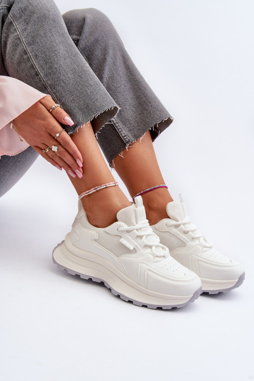 Tenisky  HI-POLY SYSTEM Big Star NN274A107 bílé Tenisky  HI-POLY SYSTEM Big Star NN274A107 bílé