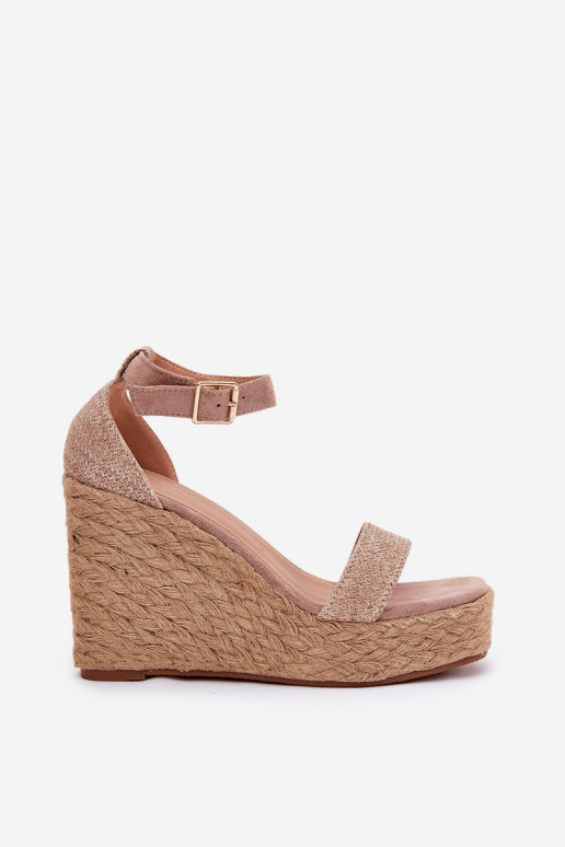 Dámské sandály   khaki Adelio