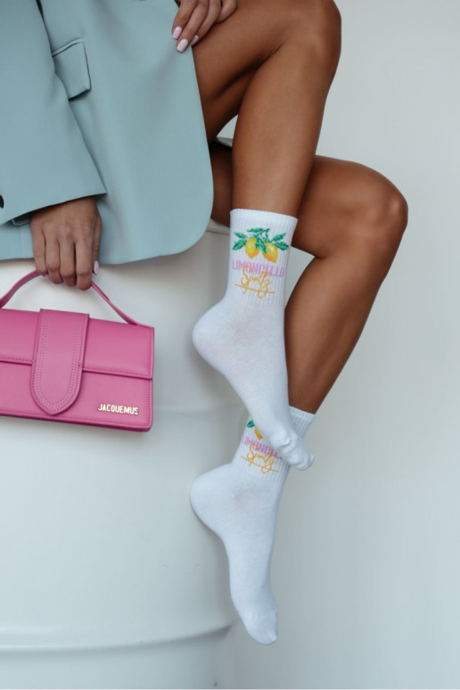 Ponožky  LIMONCELLO bílé