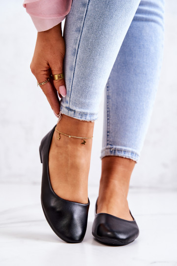   baleríny Černé Stacee 2