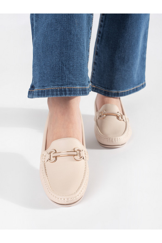 béžové mokasíny 