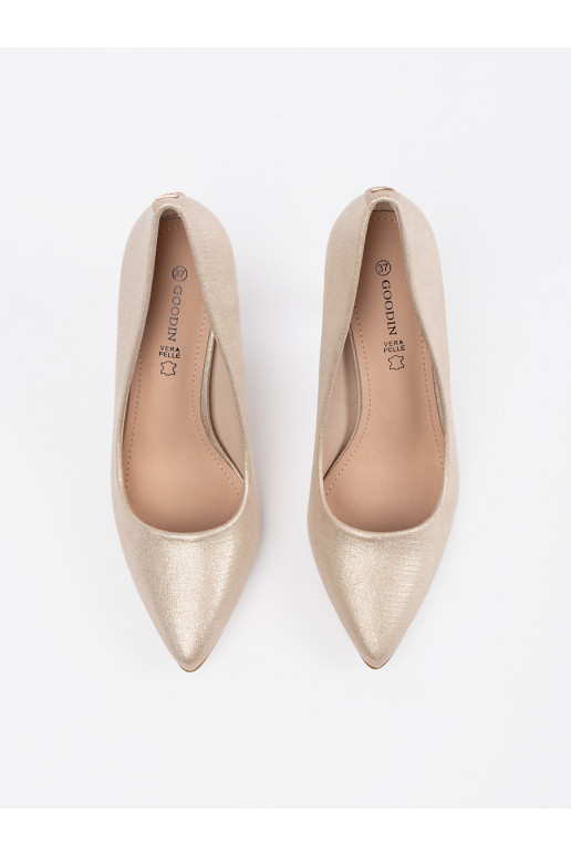 béžové  vysoké podpatky s tenkým podpatkem béžové  vysoké podpatky s tenkým podpatkem