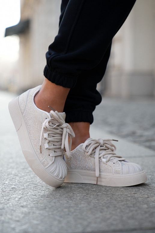 Tenisky   s platformou béžové Eanneth