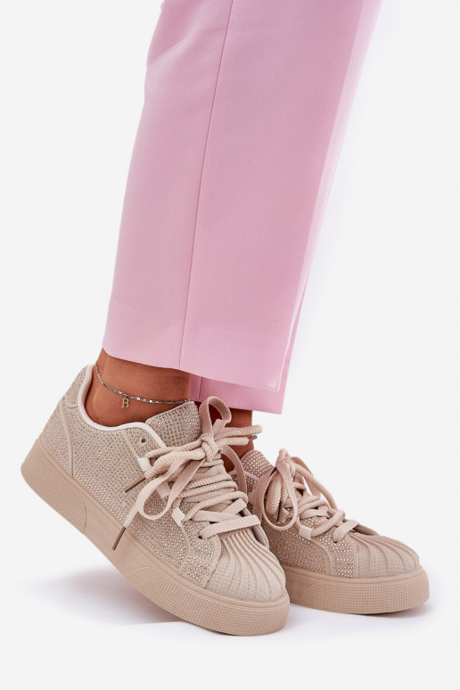Tenisky   s platformou béžové Eanneth