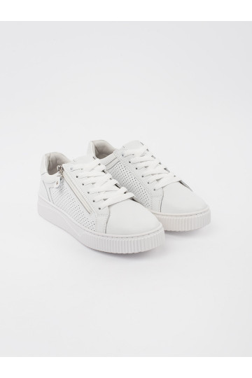 bílé Tenisky s platformou  2