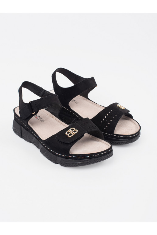 Černé sandály  Černé sandály