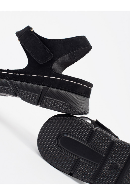 Černé sandály  Černé sandály