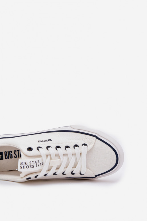  Pánská ležérní obuv Big Star NN174017 bílé
