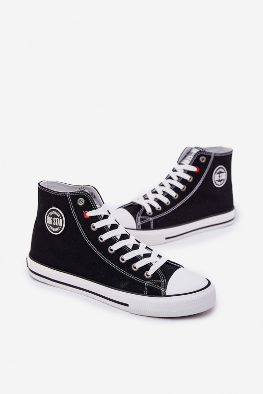  Pánská ležérní obuv Big Star NN174304 HI-POLY SYSTEM Černé