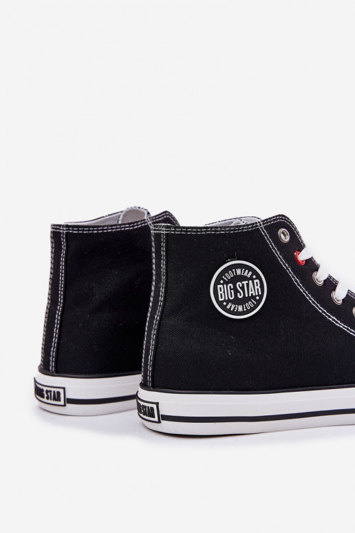 Pánská ležérní obuv Big Star NN174304 HI-POLY SYSTEM Černé