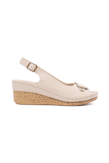 slonová kost sandály